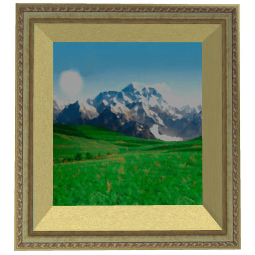 Portrait of a Hero in the Alps
