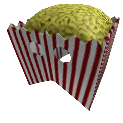 The Masked Popcorn Enthusiast!