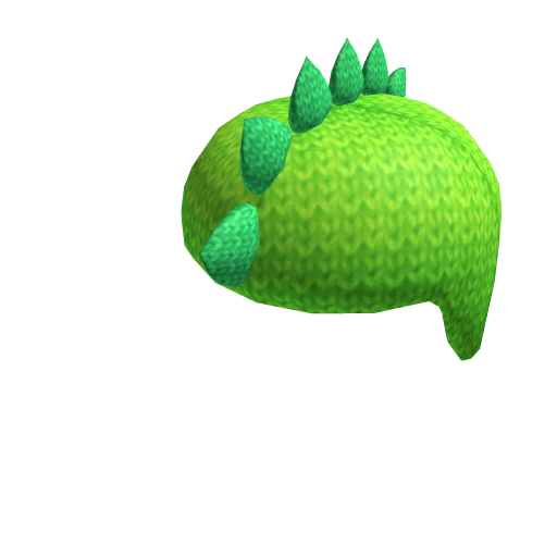 Knitted Beanie Dino
