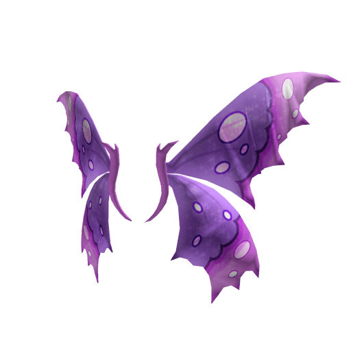 Violet Spring Butterfly Wings