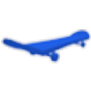 Blue Skateboard