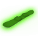 Green Neon Snowboard