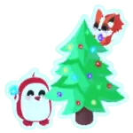 Tree Decorating Animated Sticker